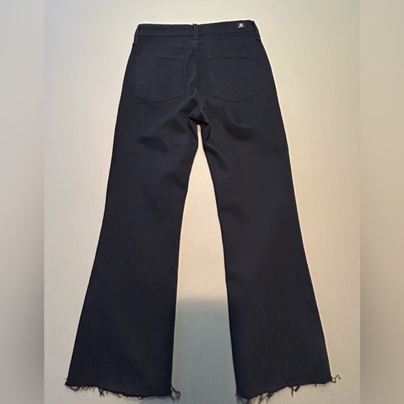 Letters to Juliet by Evergreen Clothing Paola A-Line Scissor Cut Jean - Black - Picture 8 of 13